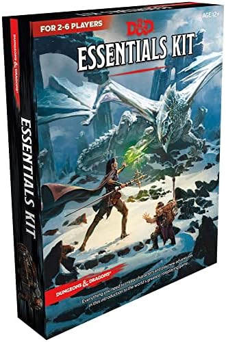D&D Essentials Kit (Dungeons & Dragons Intro Adventure Set) Age Range:12 Years & Up