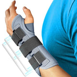 FEATOL Wrist Brace Splint Carpal Tunnel for Women Men, Night Wrist Sleep Support Brace. Left Hand, Large/X Large, Hand brace for Sprain, Carpal Tunnel, Syndrome,Arthritis, Tendonitis, Wrist Pain