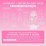 Glow Recipe Refillable Pink Juice Hydrating Face Moisturizer for Women & Men - Gel Moisturizer with Hyaluronic Acid & Watermelon - Lightweight, Fast-Absorbing Daily Moisturizer for Dry Skin (50ml)