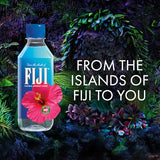 FIJI Natural Artesian Bottled Water 330mL / 11.15 Fl Ounce (Pack of 24) - 100% Natural Electrolytes - NEW