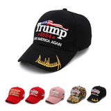 Trump 2024 Hat MAGA Hat Embroidered Save America Again Donald Trump Slogan USA Adjustable Baseball Cap for Woman Men