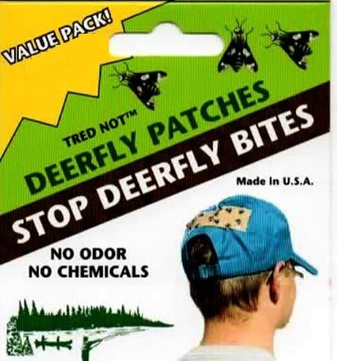 Deerfly Patches/Deer Fly Repellent Patch (4 Pack)