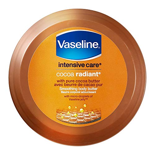 Vaseline Cocoa Radiant Intensive Care Moisturizer (2x 250ml) - Vitamin C & Cocoa Butter, All Skin Types