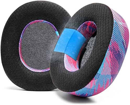 WC Freeze Nova Pro Wireless - Cooling Gel Earpads for Arctis Nova Pro Wireless ONLY (Doesn’t Fit Other Models), Made by Wicked Cushions, Improved Durability, Thickness & Sound Isolation | Speed Racer
