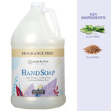 Ginger Lily Farms Botanicals All-Purpose Liquid Hand Soap Refill, Fragrance Free, 100% Vegan & Cruelty-Free, 1 Gallon