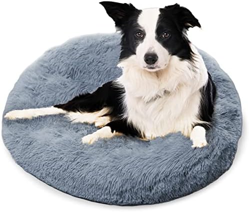 Active Pets Large Dog Bed, Calming Orthopedic Pet Bedding for Anxiety Relief, Joint Support & Comfort, Washable Dog Furniture, M 45lbs, Dark Grey