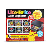 Lite Brite Super Bright HD, Pokemon Edition - Creative Retro Light-Up Screen – Educational Play for Children, Enhances Creativity, Gift for Boys and Girls Ages 6+