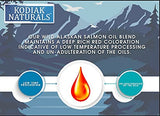 Kodiak Naturals, 32 oz Wild Alaskan Salmon Oil Formula - Balanced Blend of Pure Fish Oils, with EPA and DHA from Wild-Caught Fish, Support for Skin & Coat, Immune & Heart Health, and Joints