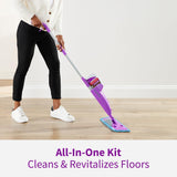 Rejuvenate Click N Clean Multi-Surface Spray Mop All-In-One Kit Cleans And Revitalizes Floors