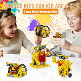 Solar Robot Kit Toys for Ages 8-13, 12 in 1 Stem Project for Boys Age 8-12 Science Kits for Kids Age 8-14, Builiding Education Christmas Easter Birthday Gifts for Boy Girl 8 9 10 11 12 13 14 Year Old