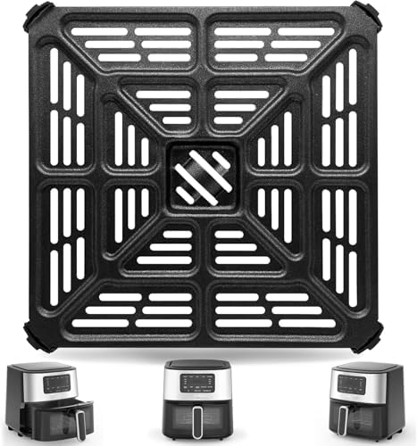Air Fryer Oven Tray Replacement for Cuisinart AIR-200 6QT Air Fryer oven, Stainless Steel Pan Air Fryer Tray Replacement Air Fryer oven Accessories
