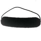 Hair Bun Bump Up Hollywood Style Sponge Roll On Elastic Styling Hair Girls Women Accessories Twist Vintage Headbands (Black)