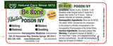 BE GONE™ Poison Ivy, 300 Pills. an Effective, All-Natural Solution for The Itching, Blistering Rash of Poison Ivy.