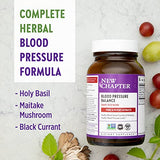 New Chapter Blood Pressure Supplement - Blood Pressure Take Care with Organic, Vegan Grapeseed + Black Currant + Non-GMO Ingredients for Blood Pressure Support - 60 Count