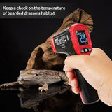 WGGE Infrared Thermometer Gun WG-127B, Digital IR Thermometer for Cooking, Candy, Food, Pizza Oven, Grill & Engine, Temp Reader -58℉~1112℉(-50℃~600℃) Non-Contact Temperature Gun (Not for Human)