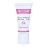 BIOTONE Dual-Purpose Massage Crème with Arnica and Ivy Extracts, Pure Ingredients, Effortless Glide, Luxurious Feel, More Workability, Less Reapplications
