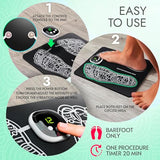 FILLBOSS Foot Massager Mat – Foot Stimulator Pad for Home&Office Feet Pad Massager with USB Rechargeable - Transcutaneous Electronic Nerve Stimulator Model KTR 2401