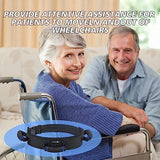 Leetye Mei Gait Belt Transfer Belts for Seniors with 3 Handles and Leg Strap, Gate Belt for Elderly Lift Belts with Function Prevents Patient from Shifting More Effectively