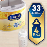 Enfamil NeuroPro Baby Formula, Infant Formula Nutrition, Triple Prebiotic Immune Blend, 2'FL HMO, & Expert-Recommended Omega-3 DHA, Perfect Choice for Baby Milk, Non-GMO, Powder Tub, 20.7 Oz