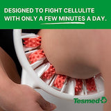 TESMED Anti Cellulite Massager: Clinically Proven Efficacy, Made in Italy, with Converging & Diverging Roller Technology. Patent-Registered Cellulite Roller for Thighs and Buttocks.