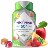 Vitafusion Men's 50+ Daily Multivitamin, Gummy Vitamins, 120 Ct