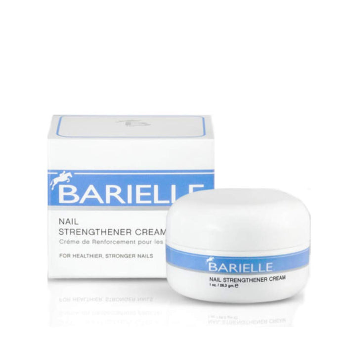 Barielle Nail Strengthener Cream 1 ounce (Pack of 2) Helps Improve Nail Growth, for Healthier and Stronger Nails, Prevents Splitting, Cracks and Ridges, Resists Splits, Peels and Breaks.