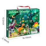 Christmas Advent Calendar 2024 Realistic Dinosaur Figurine Décor Xmas 24 Days Countdown Calendar Christmas Gift For Boys and Girls