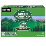 Green Mountain Coffee Roasters Dark Magic, Keurig Single Serve K-Cup Pods, Dark Roast Coffee, 60 Count, (6 Packs of 10)