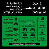 Brook Wingman XB2 Converter for Wireless Controller Adapter for Xbox Retro Consoles and PC, Supports Remap and Adjustable Turbo