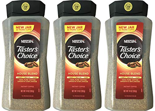 Nescafe Taster's Choice House Blend 14 oz. Pack of 3