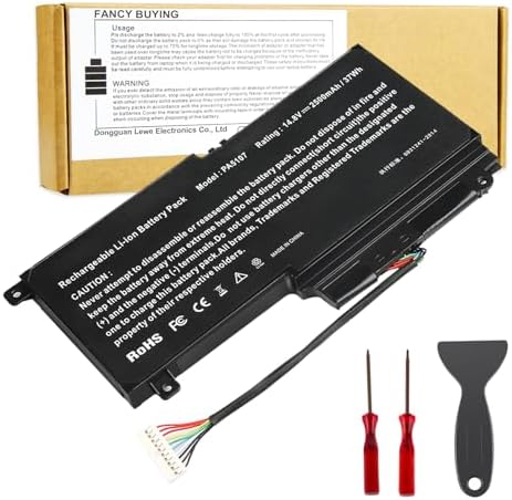 Laptop Battery for Toshiba Satellite P55 P55t S55 S55t Series P55-A5200 P55-A5312 P55T-A5116 P55T-A5118 P55T-A5202 S55-A5167 S55-A5275 S55-A5279 S55-A5294 S55-A5295 S55T-A5337 S55T-A5389 S55-A5236
