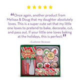 Melissa & Doug Slice and Bake Wooden Christmas Cookie Play Food Set