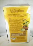 Tea Bag Box of 25, Tulsi Ginger Lemon Organic Tea