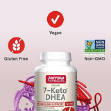 Jarrow Formulas 7-Keto DHEA 100mg – Dietary Supplement for Daily Wellness – 30 Veggie Capsules (15-30 Day Supply)