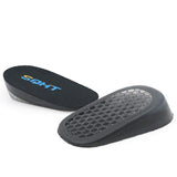 SQHT's Height Increase Insole - Gel Heel Shoe Lift Inserts, Achilles Tendon Cushion for Men and Women (Large (1" Height))