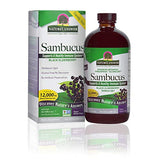 Nature's Answer Alcohol-Free Sambucus Dietary Supplement 16oz Liquid | Daily Immune and Antioxidant Support | Made in The USA | Gluten-Free & Vegan | Single Count