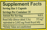 YS BEE Farms Pure Royal Jelly Capsules, 35 CT