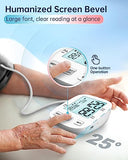 Blood Pressure Monitor-HOLFENRY Blood Pressure Monitors for Home use, Accurate Upper Arm Automatic Digital BP Machine with 9-17inches Adjustable Blood Pressure Cuff and AAA Batteries, FSA/HSA Eligible