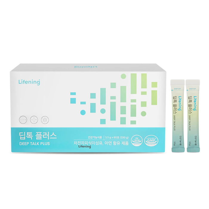 gadi place Lifening Deep Talk Plus 5.5g x 60ea | Gut Health Powder | Weight Management | K-Beauty