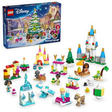 LEGO Disney Advent Calendar 2024, Kids Building Kit, Game Toy with 5 Micro Doll Figures, Fun Christmas Toys for Kids, Disney Gift for Girls and Boys Ages 5 and Up, 43253