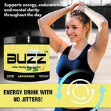 Morning Buzz Energy Powder Drink - Energy Boost Energy Drink - Sugar-Free Energy with Antioxidants - Morning Kick and Sports Nutrition Endurance Product - 30 Servings, Lemonade, 8 Ounces