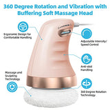 PIEARA Cellulite Massager Electric, Body Sculpting Machine with 6 Skin Friendly Washable Pads, Beauty Sculpt Massager for Belly Legs Arms（Orange）