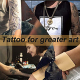 Tattoo Practice Skins and Transfer Paper - Yuelong 3Pcs Tattoo Skin 3MM Thick and 20pcs Tattoo Stencil Paper Large Blank Double Sides Soft Silicone Fake Skin Tattooing Microblading Practice Skin