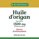 Nature's Bounty Oil of Oregano 1500 mg 90 Liquid Softgels (Packaging May Vary)