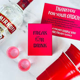 Freak Or Drink - The Freakiest Couple Drinking Game Perfect For Date Nights, Birthdays & Anniversaries - Let's Get Drunk, Wild & Freaky! | Valentines Gifts For Him/Her | Couple Gifts | Couple Games