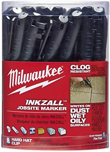 Milwaukee (36PK BLACK FINE POINT INKZALL MARKER