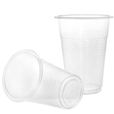 Frcctre 400 Pack 10 oz Clear Disposable Plastic Cups, Clear Plastic Cold Party Drinking Cups Tumblers for Party, Picnic, BBQ, Travel, and Events