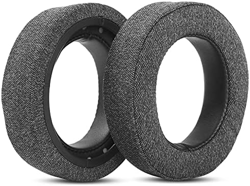 HS70 Earpads Upgrade Thicker Fabric Ear Pads Cushion Replacement Compatible with Corsair HS70 Pro HS60 HS50 Headphone