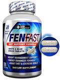FASTCUT Fen►Fast Weight Management Supplement with Powerful Energy Boost 120 White Blue Tablets