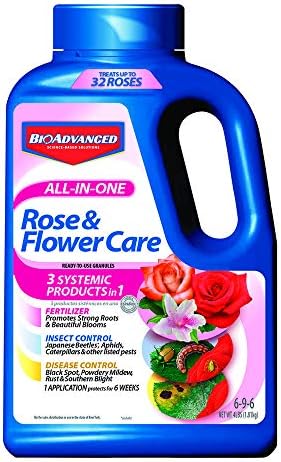 BioAdvanced All-In-One Rose and Flower Care, Granules, 4 lb